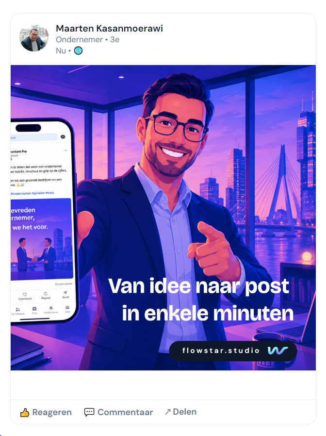 Flowstar voorbeeld 1